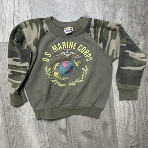 Vintage Kids Marine Corps Sweatshirt